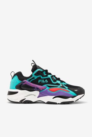 FILA Ray Tracer 2 Nxt Sneakers Black / Purple / White,Mens Shoes | CA.BMSKRE012